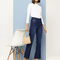 Chemistry Women High-Rise Stretchable Bootcut Jeans-picture-15
