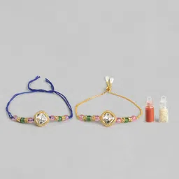 House of Pataudi Bhai Bhabhi Rakhi Gift Set-picture-21