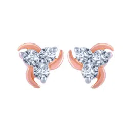 P.C. Chandra Jewellers 18 kt Gold & Diamond Earrings-picture-20