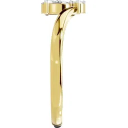 Sparkles Lab Grown Diamond 14k (585) Yellow Gold Ring for Women image 4