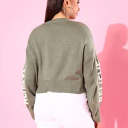 The Roadster Life Co. Self Design Typography Pullover Sweater image 4