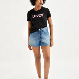 Levi's Melamine Blue Denim Shorts image 4