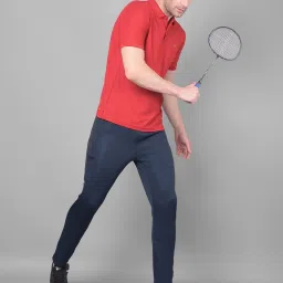 Force NXT Blue Regular Fit Sports Trackpants image 4