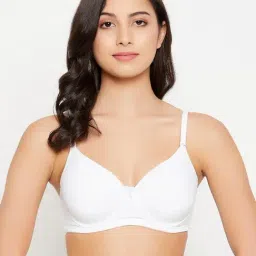 Clovia White Padded Bra-picture-18