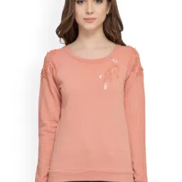 Marie Claire Pink Embellished Pullover-image-86