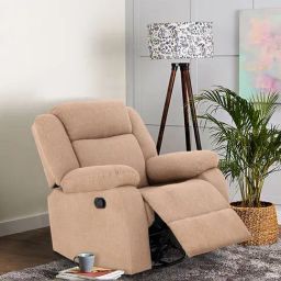 Duroflex Avalon RRR Brown Polyester Rocking & Revolving Single Seater Recliner-picture-10