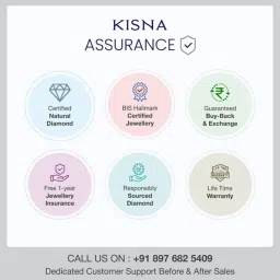 Kisna Diamond & Gold Jewellery Rebekah 14k (585) Diamond & Gold Ring For Women image 4