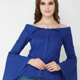 MINOS Shirt Collar Cotton Shirt Style Top-picture-31