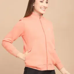 Sweet Dreams Orange Cotton Blend Regular Fit Sweatshirt image 3