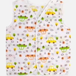 Baby Moo Unisex Multicolour Cotton Printed Jhablas image 4
