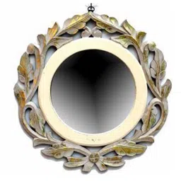 VAS collection home Grey MDF Wall Mirror Frame image 2