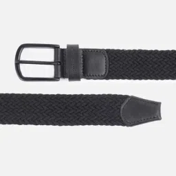 Van Heusen Grey Leather Casual Belt image 3