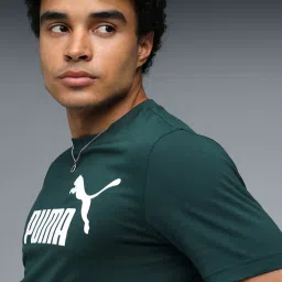 Puma Green No.1 Logo Regular Fit Tee image 4