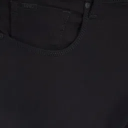 Spykar Black Slim Fit Jeans image 4