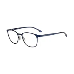 Hugo Boss Blue Rectangular Eye Frames for Men-image-8
