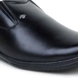Action Men's Black Formal Loafers image 4