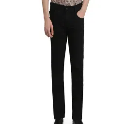 Parx Black Cotton Blended Slim Fit Jeans-picture-21