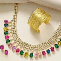 DressBerry Women Multi Jewellery Set-picture-15