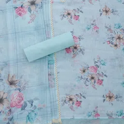 Soch Printed Linen Unstitched Dress Material image 5