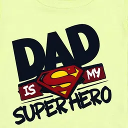 Arvesa Dad Is My Superhero Printed Bodusuit image 2