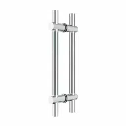 DORIO S Steel Glass Door Handle Adjustable 350 mm (14 inch) SS & Chrome-Plated Finish, DC-206-picture-18