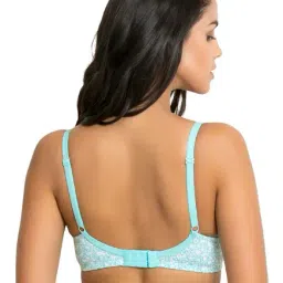 Rosaline by Zivame Blue Non-Wired Non Padded Bra image 2