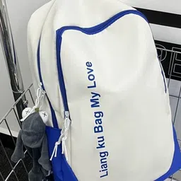 KPOP Women Typography Backpack image 2