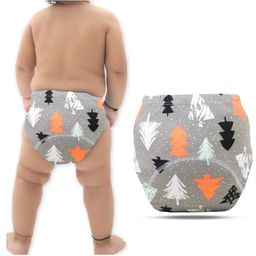 Bembika Babies Cotton Potty Training Pant Small Tree Print Large - Multicolor-picture-4