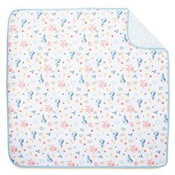 Haus & Kinder 100% Cotton Reversible Muslin Blanket For Newborn Baby, 200 TC, Vitamin Sea-picture-33