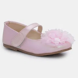 Mine Sole  Floral Detailed Ballerinas - Pink image 3