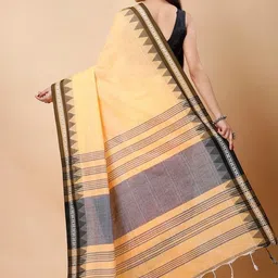 Bengal S Striped Pure Cotton Saree image 4