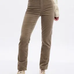 GAP Women High-Rise Stretchable Velvet Slim Fit Jeans-image-57