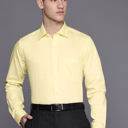 Raymond Slim Fit Pure Cotton Formal Shirt-image-32