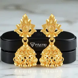 VIVASTRI Women Gold-Plated Alloy Earrings-picture-19