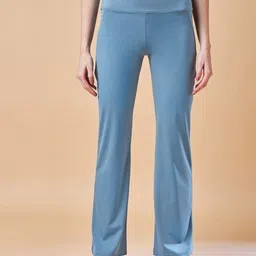 COLOR CAPITAL Pack Of 3 High Rise Flared Gym Tights image 2