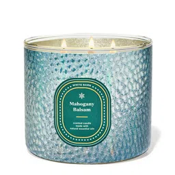 Bath & Body Works Mahogany Balsam Scented 3-Wick Candle - 411g-picture-29