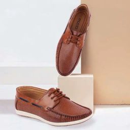 Fausto Men's Brown Boat Shoes-picture-11