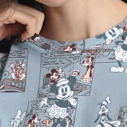 Forever 21 Grey Cotton Printed T-Shirt image 4