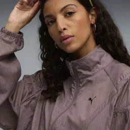 Puma Purple Relaxed Fit Jacket image 4