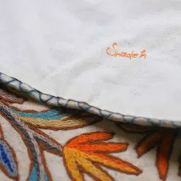 Swadeh Multicolor Wool Woven Saffron Haze Bedside Rug image 4