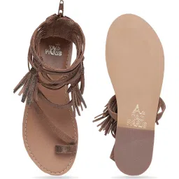 Tao Paris Women's IVY NEW Bronze Gladiator Sandals image 4