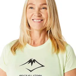 Asics Green Printed Sports T-Shirt image 4