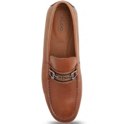 Aldo Men's Cognac Casual Loafers image 4