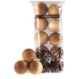 Rosemoore Scented Wooden Balls White jasmine - Pack of 10-picture-38