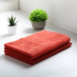 Spaces Swift Dry Red 450 GSM Cotton Hand Towel - Set of 2-picture-47
