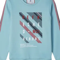 Monte Carlo Kids Sky Blue Printed Full Sleeves Sweatshirt-picture-40