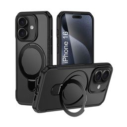Luxury Kase Solid Printed iPhone 16 Back Case-picture-1