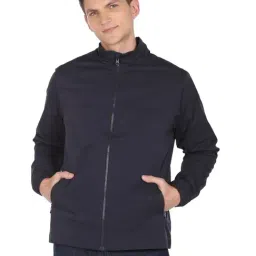 U.S. Polo Assn. Navy Blue Regular Fit Jacket-picture-42