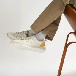 Rare Rabbit Men's ZION White Sneakers-image-97