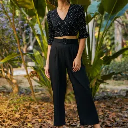 KASSUALLY Black & White Printed Co-Ord Set-picture-35